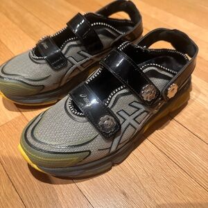 Cecilie Bahnsen / ASICS Sneakers - Black, Gray, and Yellow